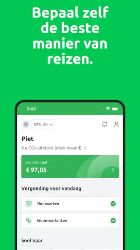 Reisbalans screenshot 1