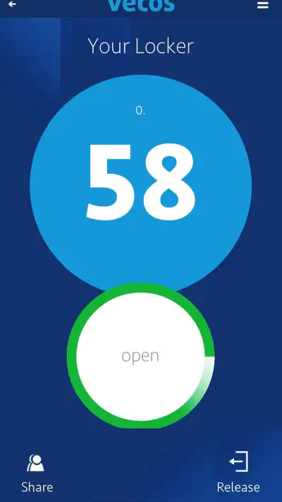 Releezme Locker App screenshot 1