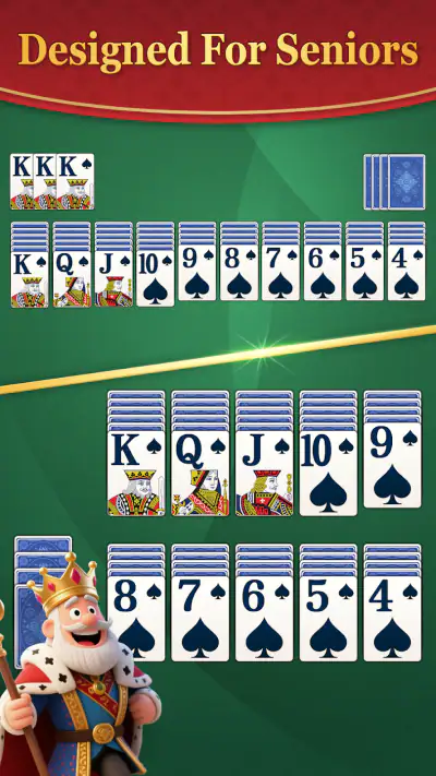 Retro Spider Solitaire screenshot 1