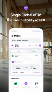 Roamless: eSIM & 2nd Number screenshot 2