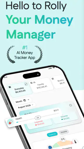 Rolly: AI Budget Money Tracker screenshot 1