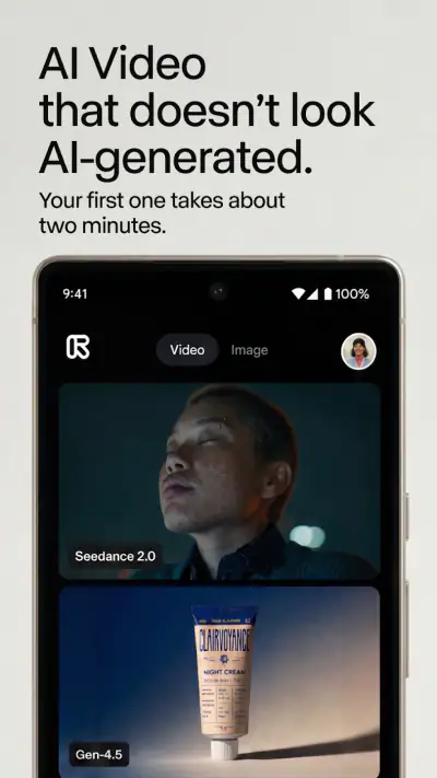 Runway ML screenshot 1