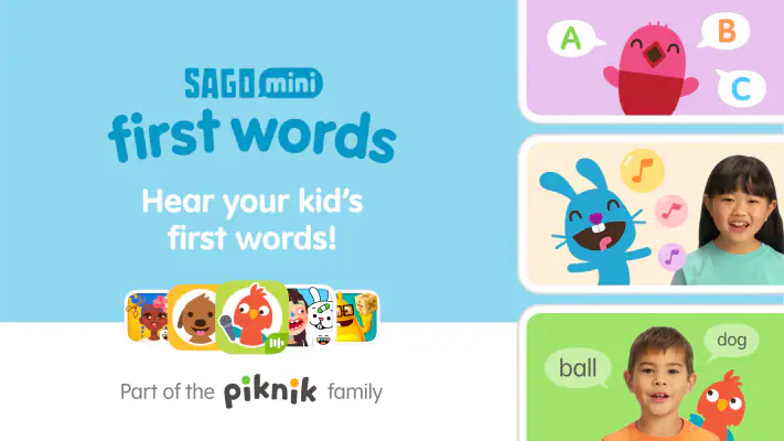 Sago Mini First Words: Kids 1+ screenshot 1