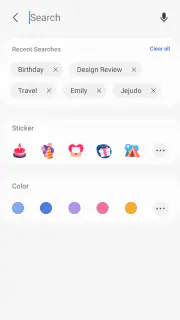 Samsung Agenda screenshot 3