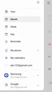Samsung Agenda screenshot 5