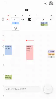 Samsung Agenda screenshot 6