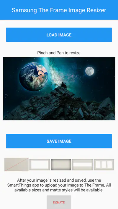 Samsung Frame Art Tool screenshot 1