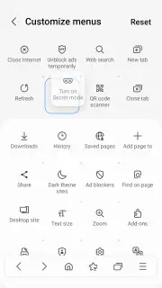 Samsung Browser screenshot 5