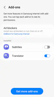 Samsung Browser screenshot 6