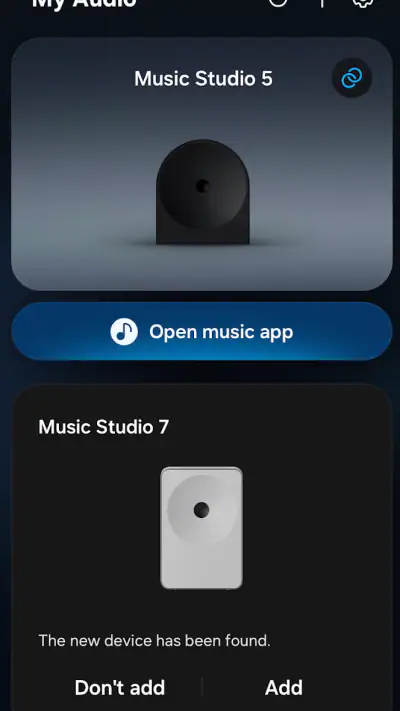 Samsung Sound screenshot 1