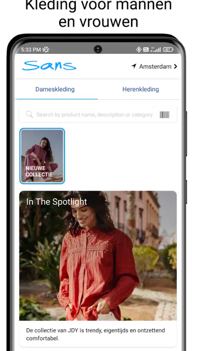 Sans - Merkkleding & fashion screenshot 1