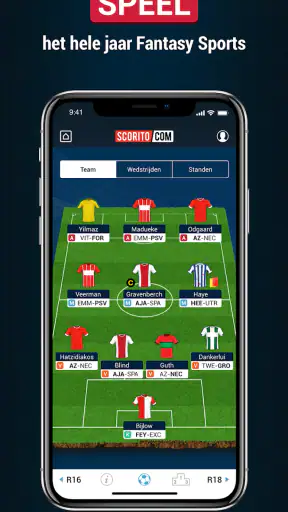 Scorito.com screenshot 1