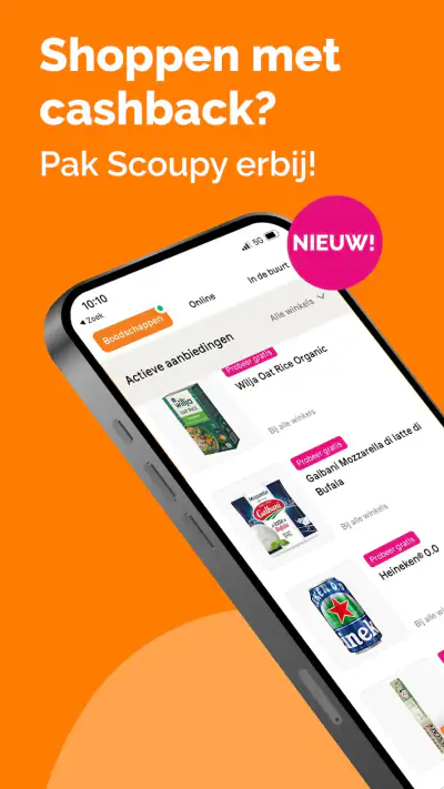 Scoupy - voordeel en cashback screenshot 1