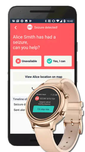 Seizure Alert – My Medic Watch screenshot 1