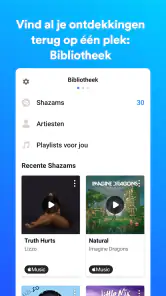 Shazam: muziek en concerten screenshot