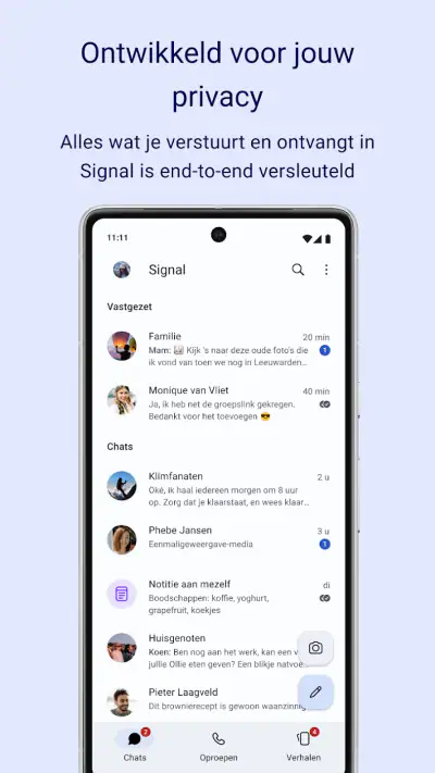 Signal Messenger screenshot 1