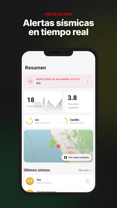 Sismos Peru - En tiempo real screenshot 1