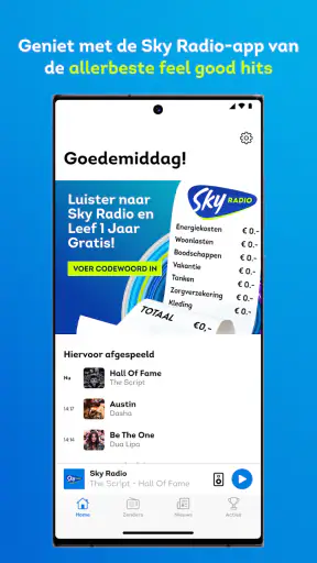 Sky Radio screenshot 1