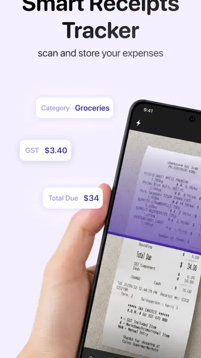 Smart Receipts: Expenses & Tax screenshot 1