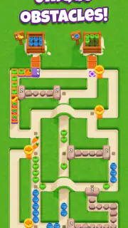 Snacky Dash: Food Maze Puzzle screenshot 2
