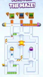 Snacky Dash: Food Maze Puzzle screenshot 3