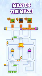 Snacky Dash: Food Maze Puzzle screenshot 7