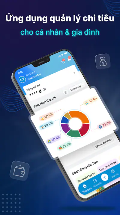 Sổ Thu Chi MISA: My Money screenshot 1