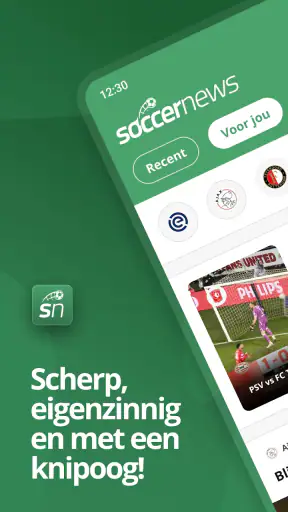 SoccerNews.nl screenshot 1