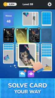 Solitaire - Puzzle Images screenshot 6