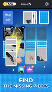 Solitaire - Puzzle Images screenshot 8