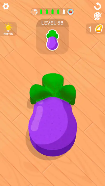 Sponge Art: Shape Puzzle screenshot 1