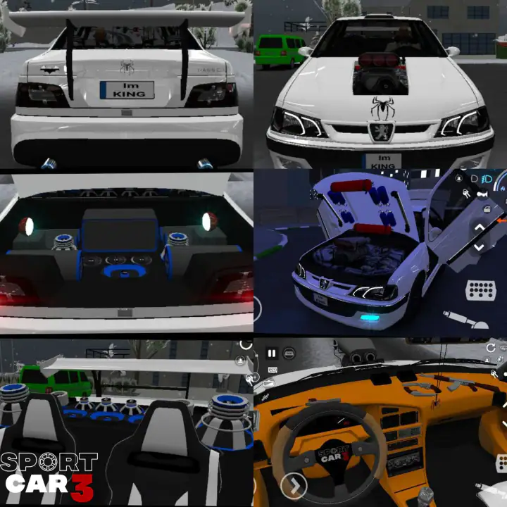 Sport car 3 : Taxi & Police -  screenshot 1