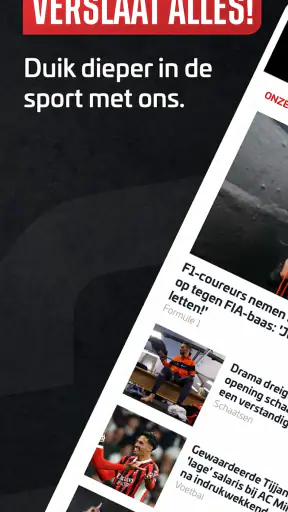 Sportnieuws.nl screenshot 1