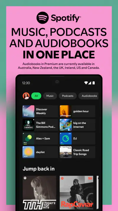 Spotify - muziek en podcasts screenshot 1