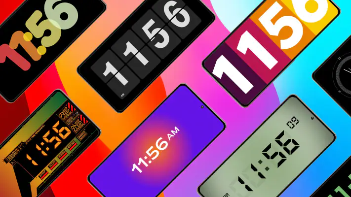 StandBy Mode: Big Clock Widget screenshot 1
