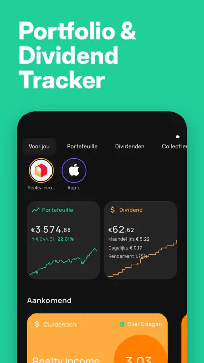 Stock Events Beursmonitor screenshot 1