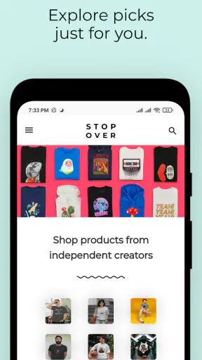 Stopover: Design. Shop. Sell. screenshot 1