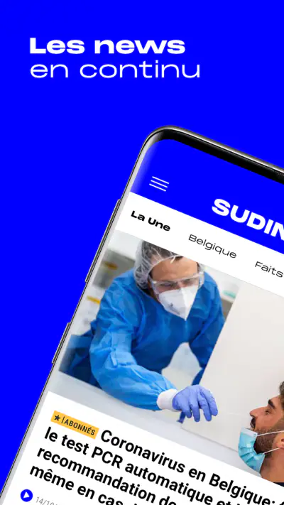 Sudinfo - Info en continu screenshot 1