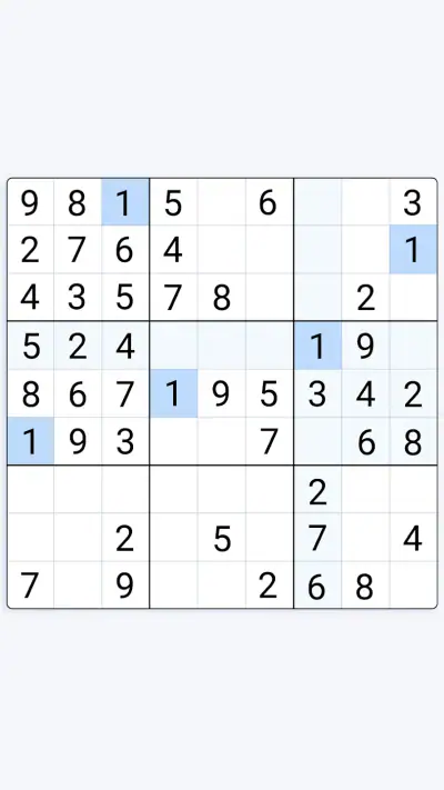 Sudoku - Dagelijkse puzzels screenshot 1