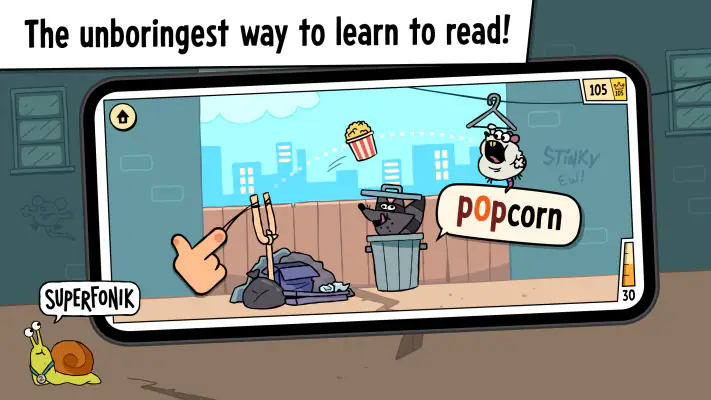 Superfonik: Kids Learn to Read screenshot 1