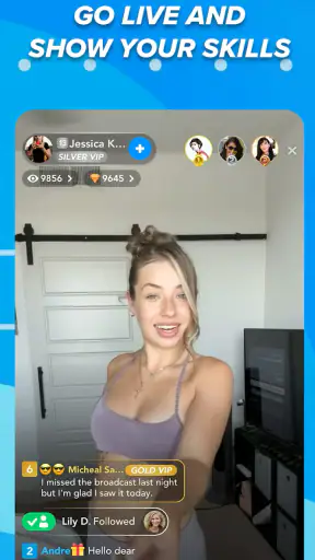 SuperLive- Live Stream & Chat screenshot 1