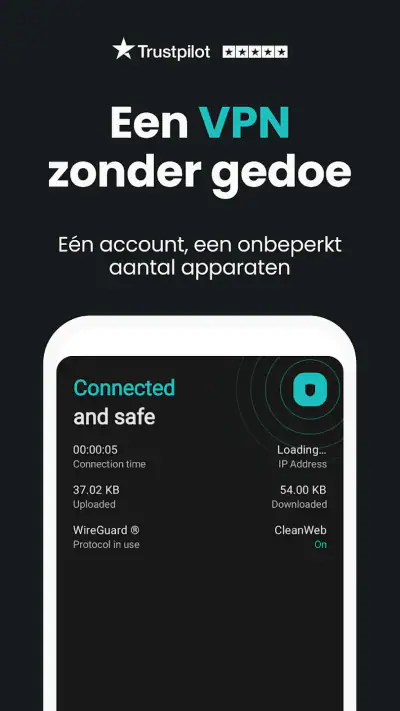 Surfshark: Snelle, Veilige VPN screenshot 1