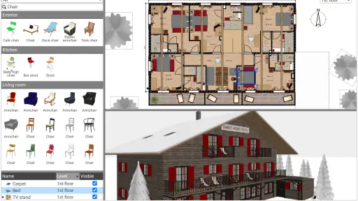 Sweet Home 3D: Plan your house screenshot