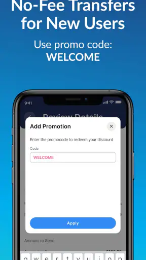 TalkRemit Money Transfers screenshot 1