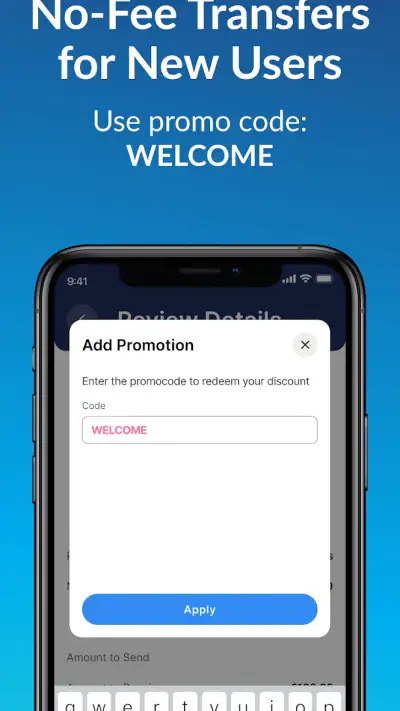 TalkRemit Money Transfers screenshot 1
