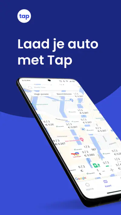 Tap Electric: Laadpaal App screenshot 1