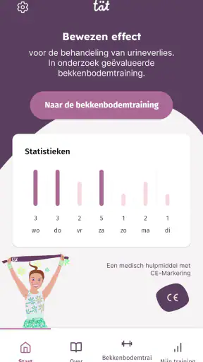 Tät bekkenbodemtraining screenshot 1