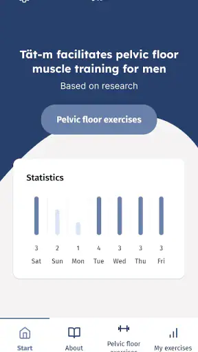 Tät-m Pelvic Exercises for men screenshot 1