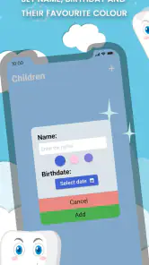 Baby Teeth Tracker screenshot