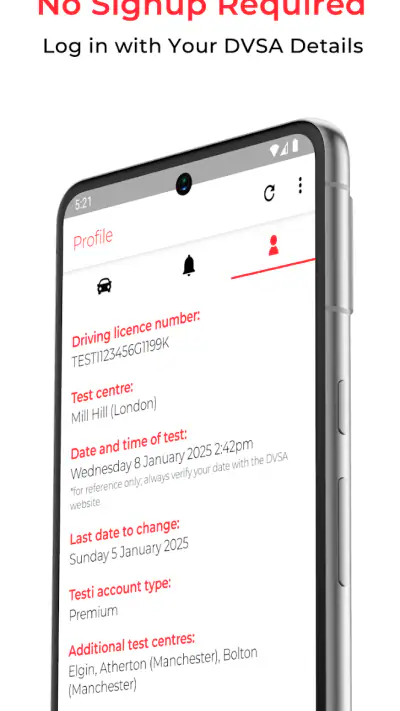 Testi Driving Cancellations UK screenshot 1